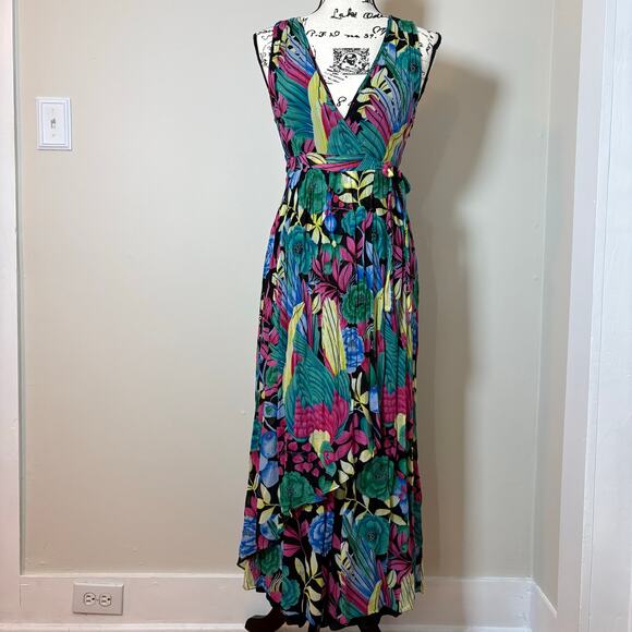 Maeve by Anthropologie Dresses & Skirts - Maeve Anthropologie Boardwalk Maxi Dress 4P Floral Tropical Vacation Resort